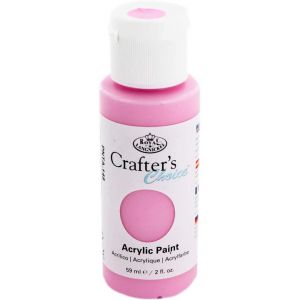 Farba akrylowa R&L Crafter's Choice 59ml, Różowa/Carnation Pink
